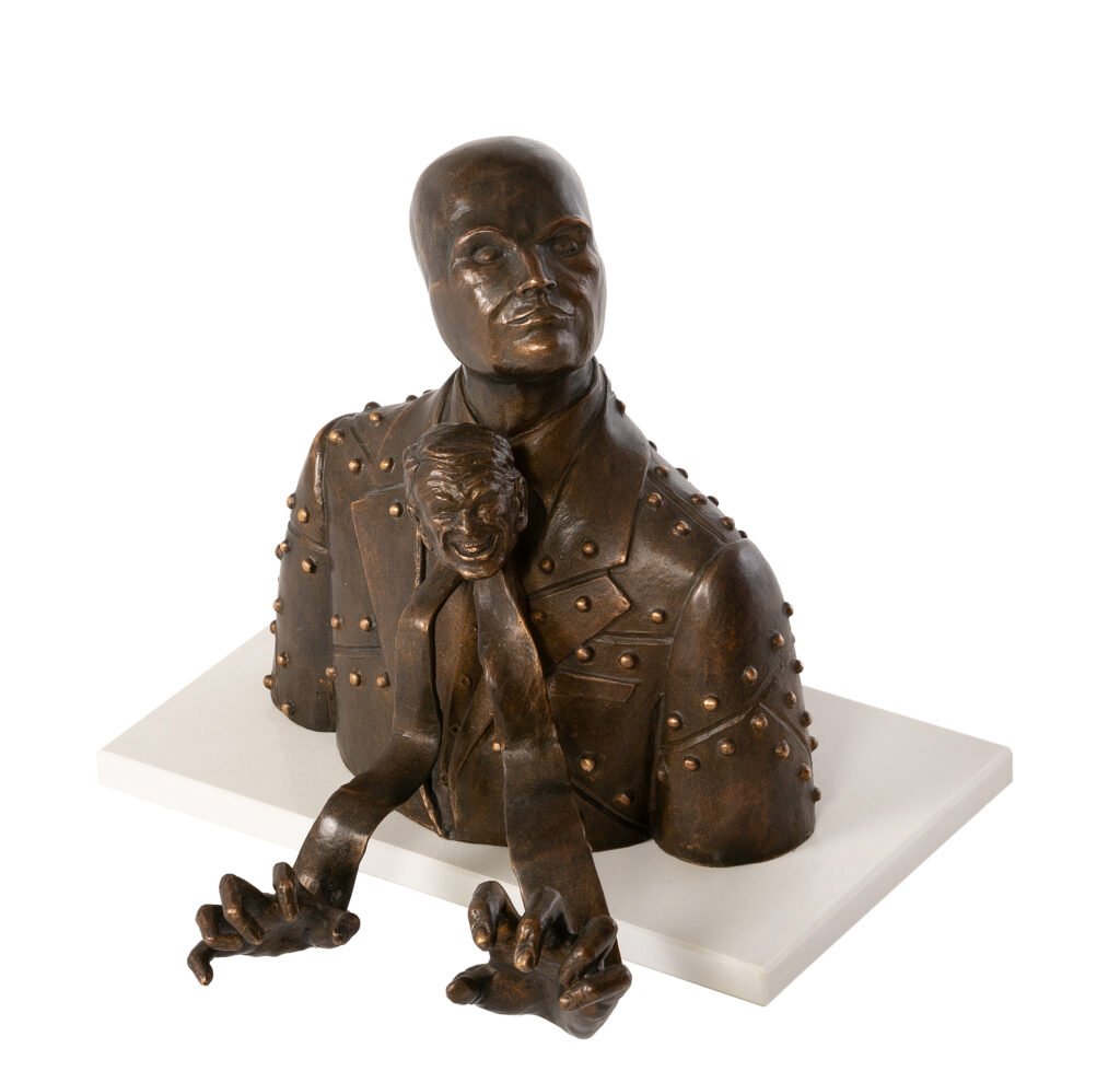 Der Macher. Bronze. copyright/all rights reserved: Marita Vollborn