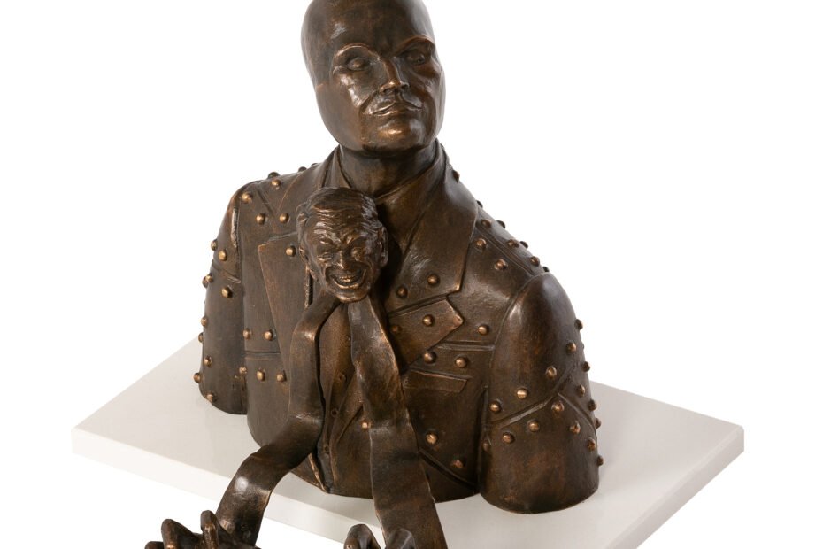 Der Macher. Bronze. copyright/all rights reserved: Marita Vollborn