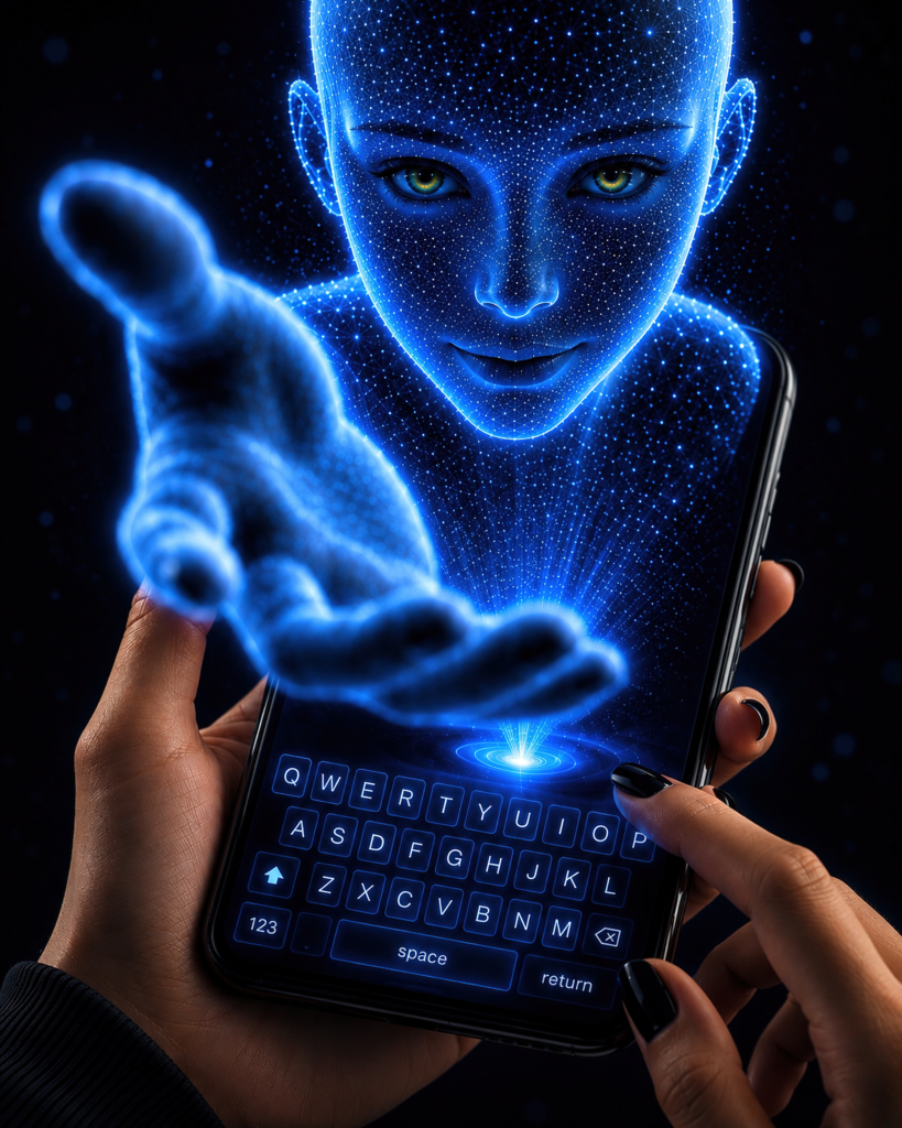 
Die Intelligenz von KI-Chatbots ist nicht mit Bewusstsein gleichzusetzen. Bildquelle: KI-generiertes Bild basierend auf Eingabeaufforderungen von Vanessa Hadid, Université de Montréa