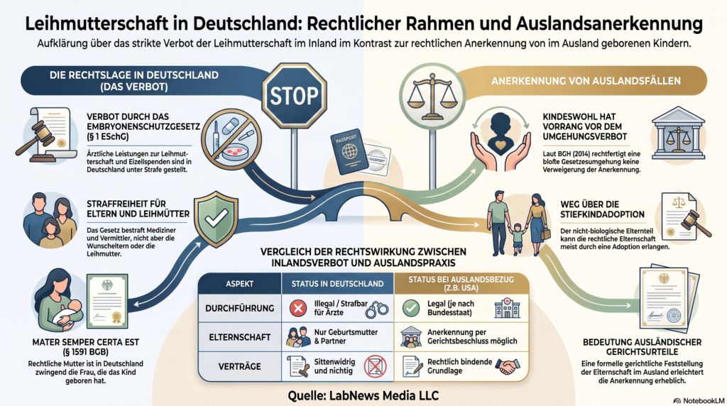 • LabNews AI Leihmutterschaft in Deutschland bleibt illegal Credits LabNews Media LLC