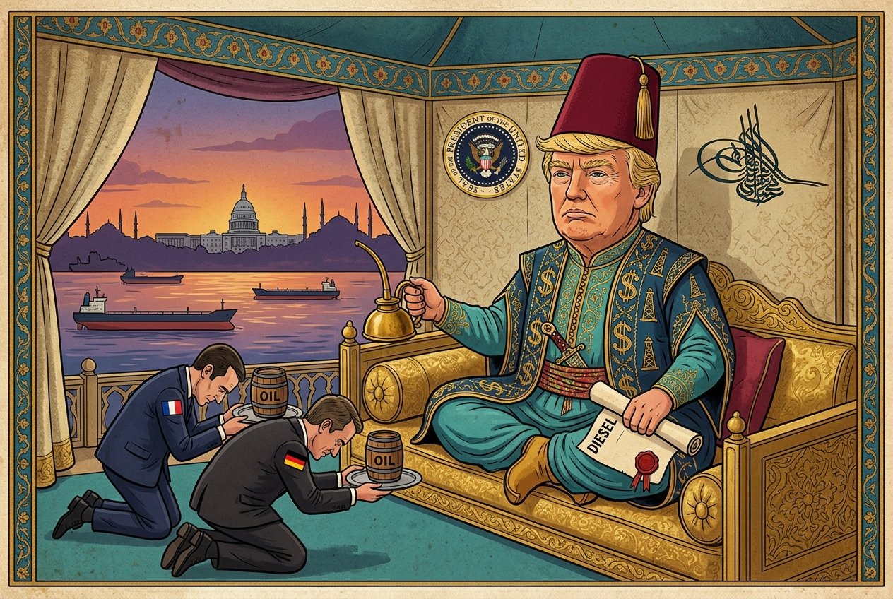 The Sick Man's Legacy: When Nicolae Trump Issues an Ottoman-Style Ultimatum to Europe. Credits:  LabNews Media LLC 